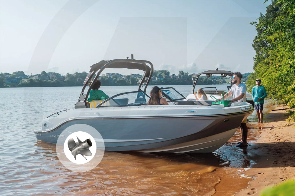 Mercury Bravo Three Propellers