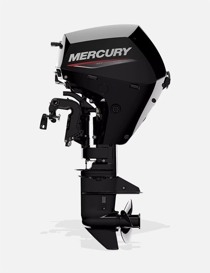 Mercury 15HP ELPT EFI FourStroke 20" Shaft Remote Outboard w/ Electric Start & Power Tilt, 1A15412LK