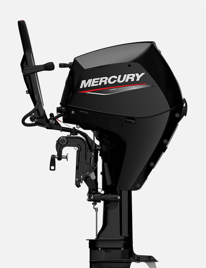 Mercury 25HP ELH EFI FourStroke 20" Shaft Tiller Outboard w/ Electric Start, 1A25311BK