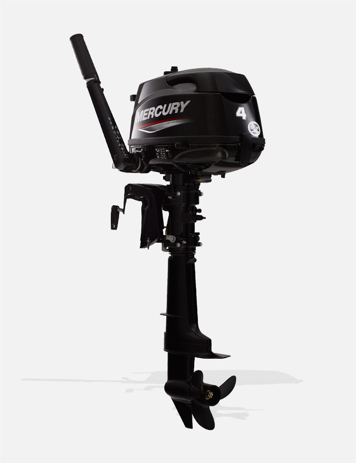 Mercury 4HP MH FourStroke 15" Shaft Tiller Outboard, 1F04201KK