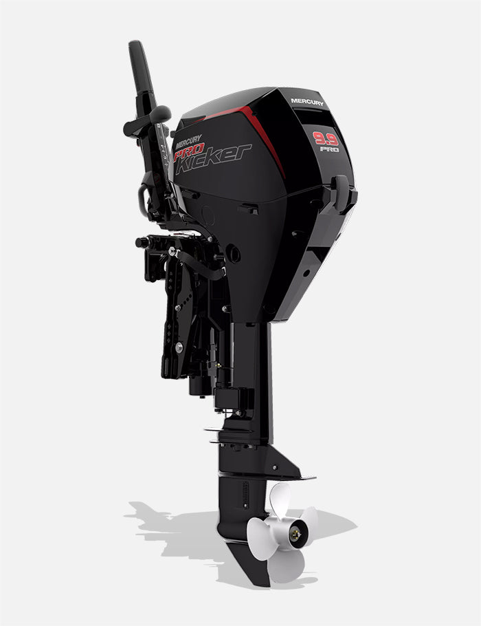 Mercury 9.9HP ELHPT Carbureted Command Thrust ProKicker FourStroke 20" Shaft Tiller Outboard w/ Electric Start & Power Tilt, 1F10451KK