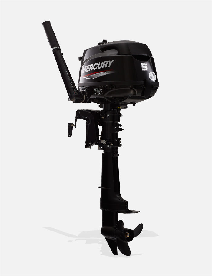 Mercury 5HP MH FourStroke 15" Shaft Tiller Outboard, 1FX5201KK