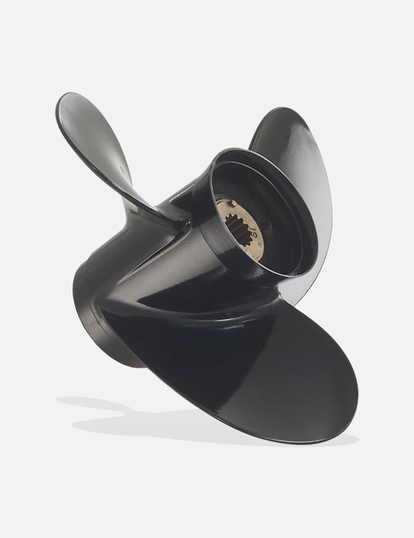 Quicksilver Black Diamond Propeller. Quicksilver 3-Blade Aluminum Propeller. Good Overall Performance and Value.