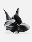 Mercury Bravo 1 FS Propeller. Mercury 4-Blade Stainless Steel Bravo One FS Propeller. Pro-Finished Propeller By Mercury Racing.