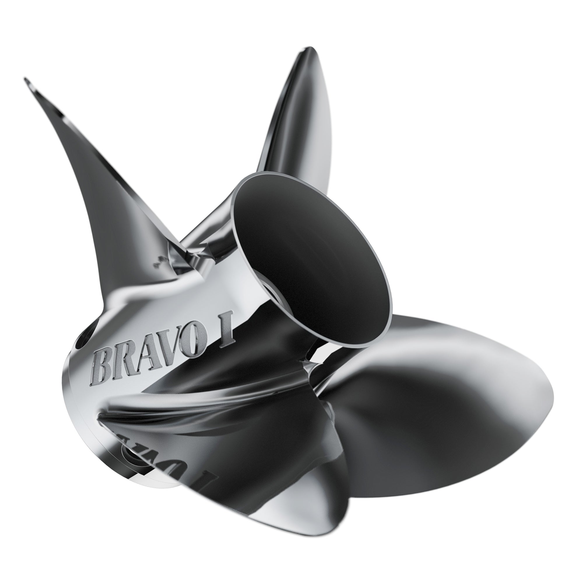 Bravo 1 FS Pro Finished (15 1/4 x 33") Mercury LH Propeller, 48-8M0104420
