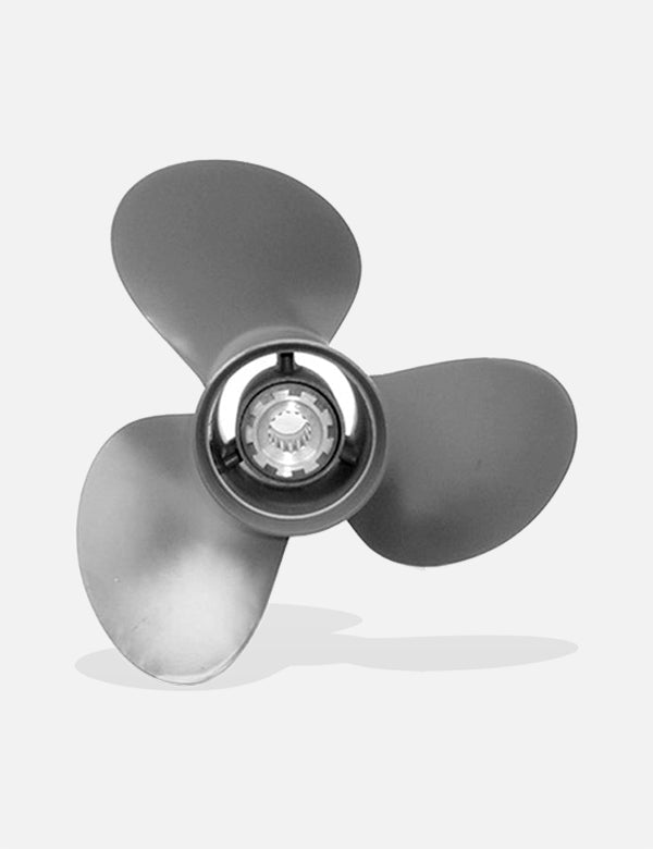 3-Blade Aluminum (13 1/4 x 17") Honda RH Propeller, 58130-ZW1-017AH
