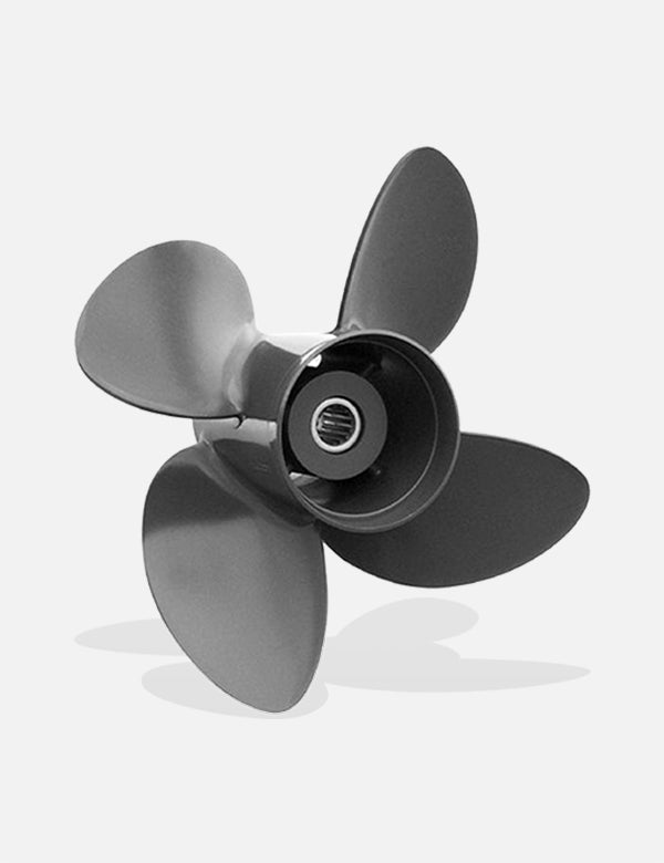 4-Blade Aluminum (14 3/4 x 15") Honda LH Propeller, 58134-ZY3-015B