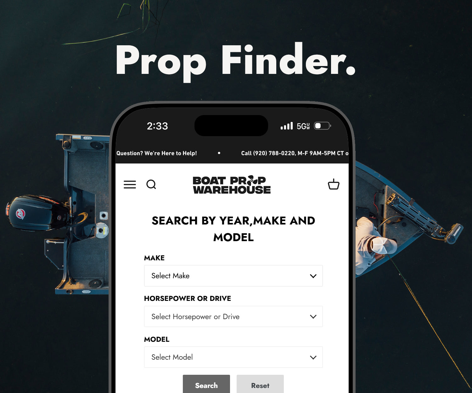 Use Our Convenient Prop Finder Tool To Find The Correct Boat Propeller For Your Application.