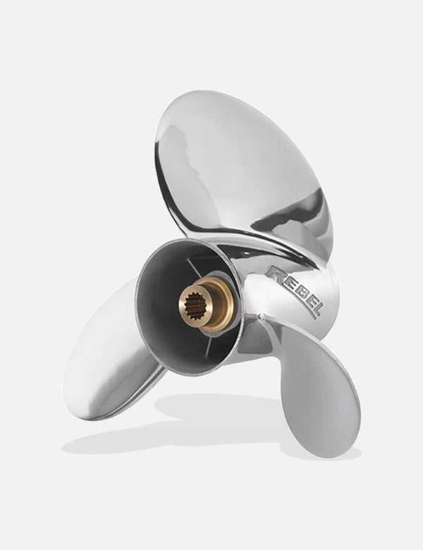 Rebel TBX (15 x 21") Evinrude Johnson RH Propeller, 763994