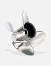 Solas Rubex HR4 Propeller. Solas 4-Blade Stainless Steel Propeller. Rubex Adaptable Hub Kit Propeller For Outboard & Sterndrive Fitment.