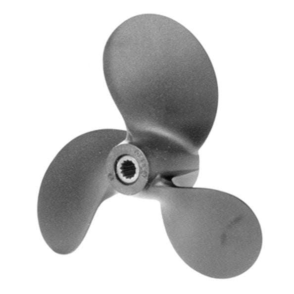 Aluminum 3-Blade (9 1/4 x 11") Evinrude Johnson RH Propeller, 763584