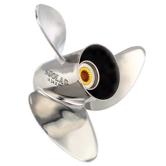 HR Titan 3 - Mercury/Honda/Tohatsu (14.75 x 18") Solas LH Propeller, 1552-148-18