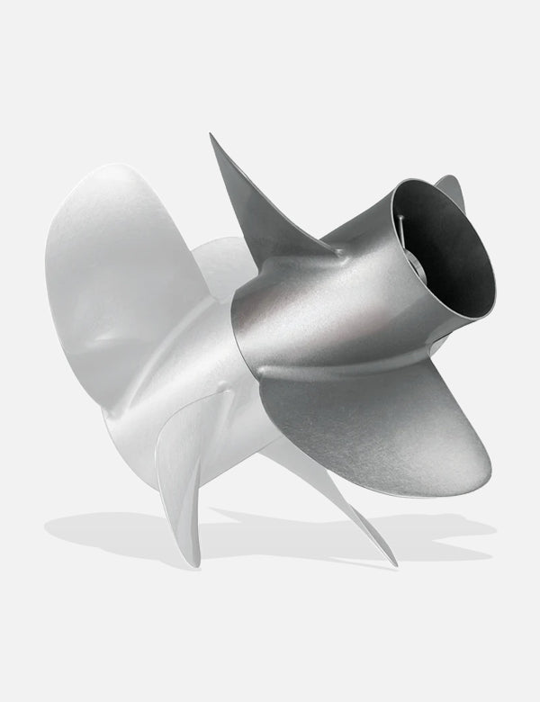 Bravo Three (13.5 x 28") Quicksilver RH Rear Propeller, 48-8M0123411
